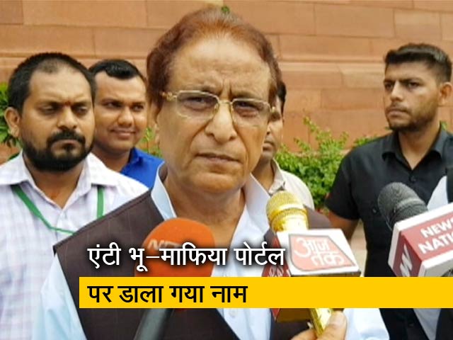 आजम खान भू-माफिया घोषित, एक हफ्ते में ही दर्ज किए गए 13 मामले