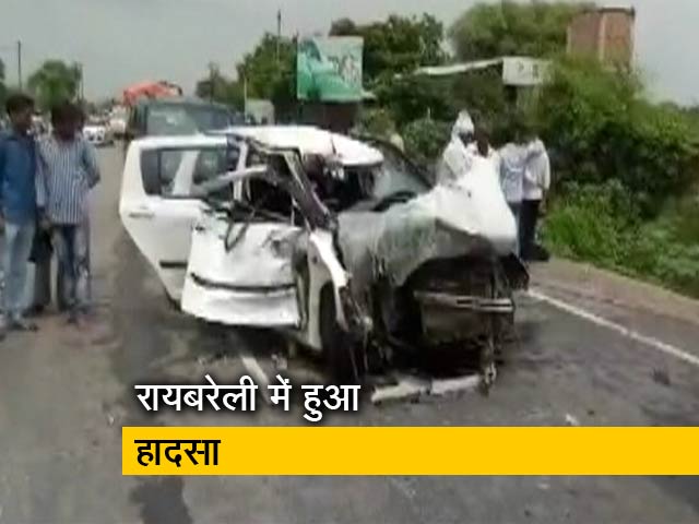 उन्नाव रेप पीड़िता सड़क हादसे में घायल