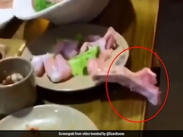 Real Or Fake? Viral Video Of Raw Meat Jumping Off Plate Shocks Internet Real Or Fake? Viral Video Of Raw Meat Jumping Off Plate Shocks Internet