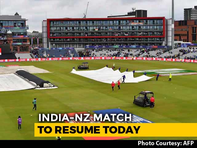 India-NZ Semis: Intermittent Rain Forecast Ahead Of Play On Reserve Day