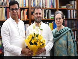 New Congress Maharashtra Chief Meets Sonia Gandhi, Rahul Gandhi New Congress Maharashtra Chief Meets Sonia Gandhi, Rahul Gandhi