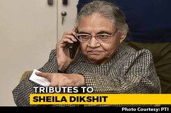 Sheila Dikshit's Last Rites Today, Body Taken To Her Home Sheila Dikshit's Last Rites Today, Body Taken To Her Home