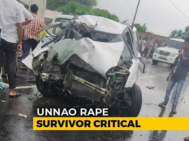 Unnao Rape Survivor Critical, Mother Says Crash A "Conspiracy"