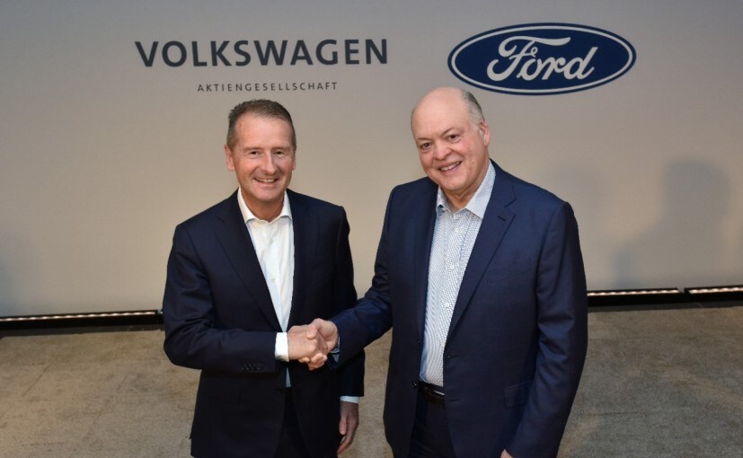 Ford, Volkswagen To Collaborate For Building EVs And Autonomous Tech