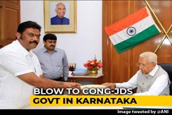 Trouble For Karnataka Congress, 2 Lawmakers Quit, BJP Keeps Close Watch Trouble For Karnataka Congress, 2 Lawmakers Quit, BJP Keeps Close Watch