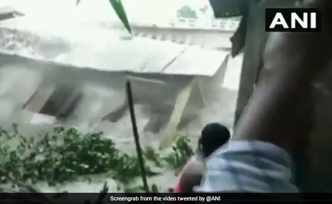 Watch: School Building In Assam Crashes Into Brahmaputra Amid Heavy Rain
