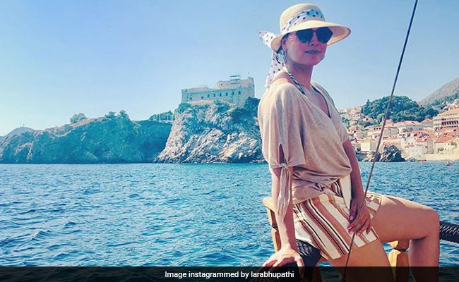 Ahoy There, Lara Dutta's Vacation Is Getting Better And Better