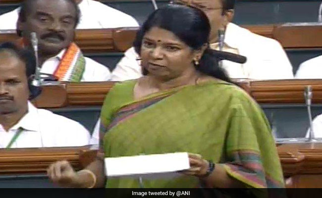 Kanimozhi Accuses Centre Of Naming Schemes Only In Hindi