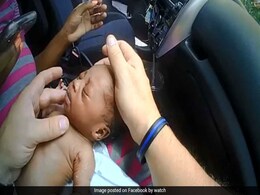 Video: Police Officer Saves Choking Baby After Pulling Over Speeding Car Video: Police Officer Saves Choking Baby After Pulling Over Speeding Car