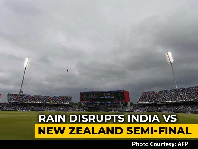 World Cup: Rain Stops Play With New Zealand 211/5 In 46.1 Overs