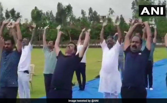 Yoga At Luxury Resort For BJP Lawmakers Waiting For Karnataka Floor Test
