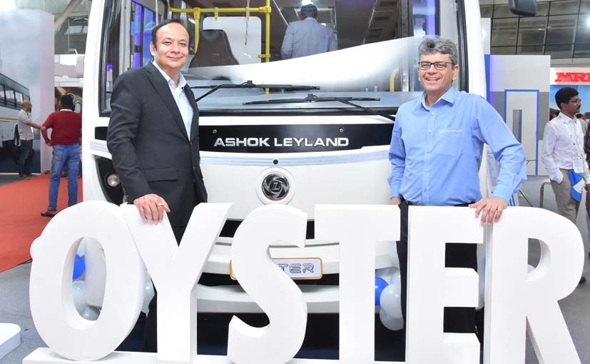 Ashok Leyland Launches Oyster Bus In India