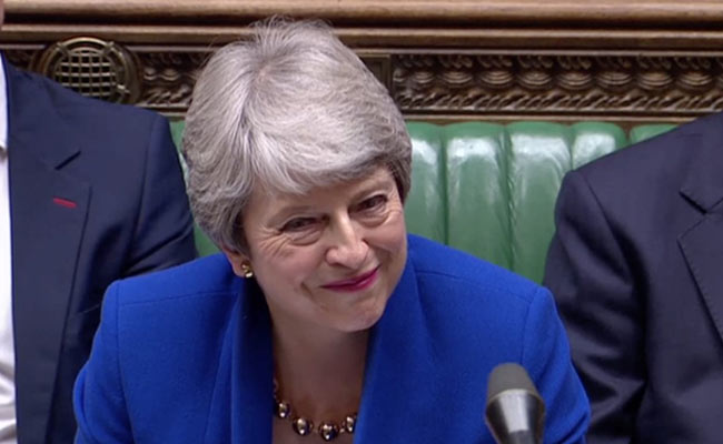 Outgoing PM May Fights Back Tears As She's Applauded Out Of UK Parliament