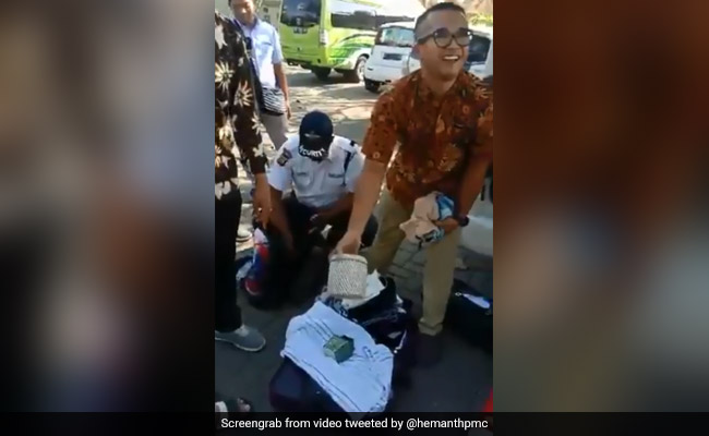 Cringe-Worthy Video Shows Indian Family Busted Stealing From Bali Hotel