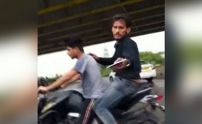Caught On Camera: Woman Chases Bike-Borne Phone Snatchers In Delhi