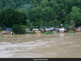 Flood In Mizoram Claims 5 Lives, 1,000 Families Affected Flood In Mizoram Claims 5 Lives, 1,000 Families Affected