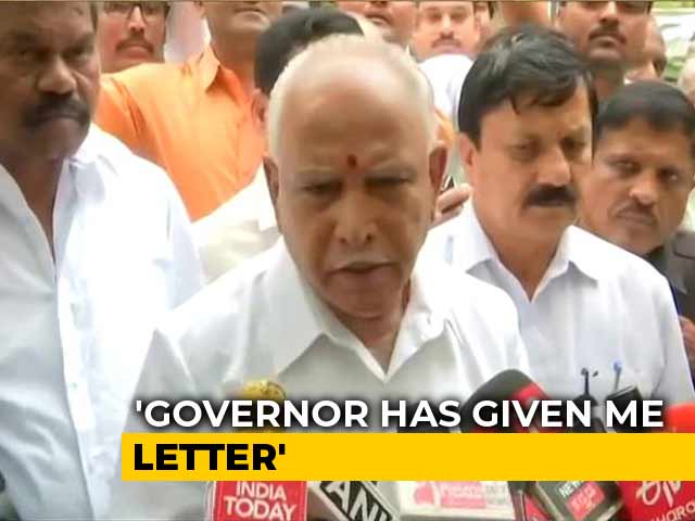 BJP's BS Yediyurappa To Take Oath At 6 pm As Karnataka Chief Minister BJP's BS Yediyurappa To Take Oath At 6 pm As Karnataka Chief Minister