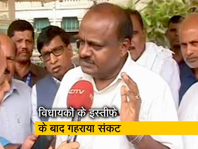 NDTV से बोले कर्नाटक के मुख्यमंत्री कुमारस्वामी - हमारी सरकार नहीं गिरेगी