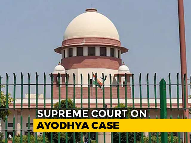 Ayodhya Mediation Panel Gets More Time, Top Court Wants Report On Aug 1