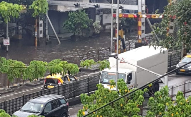 Heavy Rain In Mumbai, Trains Delayed, 8 Injured As 3 Cars Collide