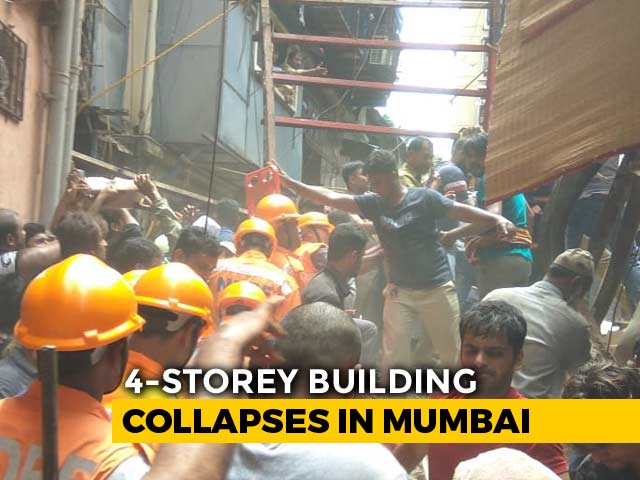 10 Dead As Decades-Old Mumbai Building Collapses, Many Feared Trapped