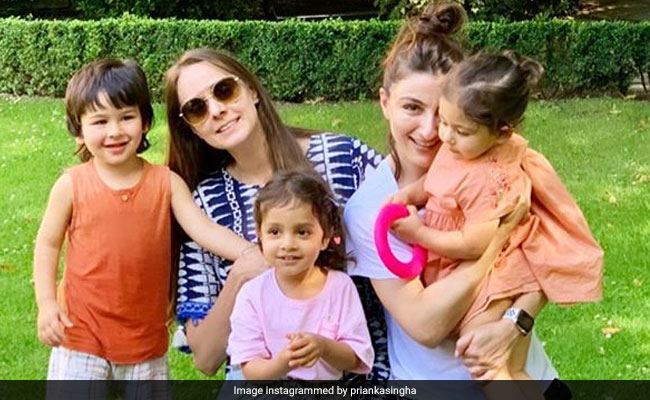 Taimur And Inaaya Twinning On A Play Date Is A Jumbo Pack Of Cuteness