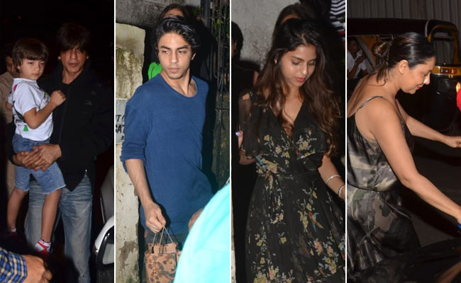 Shah Rukh Khan And Aryan Took AbRam To <I>The Lion King</i> Screening. Also Spotted - Suhana And Gauri. Hakuna Matata