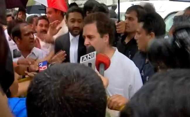 "Enjoying The Fight," Says Rahul Gandhi After RSS Defamation Hearing