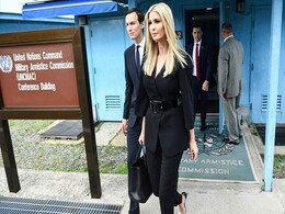 Ivanka Trump Enters North Korea With Father, Calls Short Walk "Surreal" Ivanka Trump Enters North Korea With Father, Calls Short Walk "Surreal"