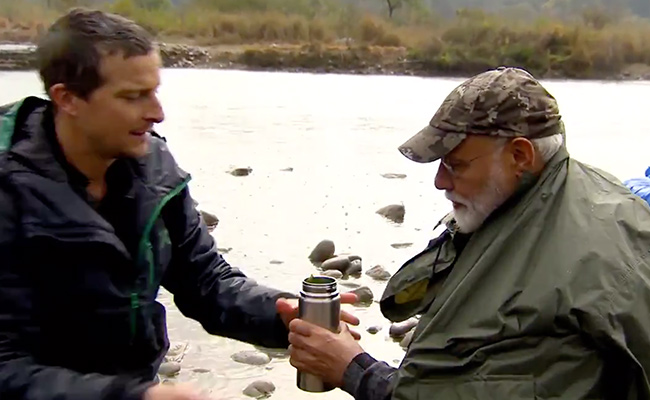 PM Modi With Bear Grylls In <i>"Man vs Wild"</i>: When And Where To Watch