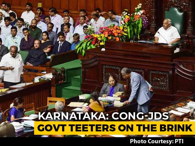 Karnataka Assembly Drama Drags On, Speaker Says Trust Vote By 6 pm Today