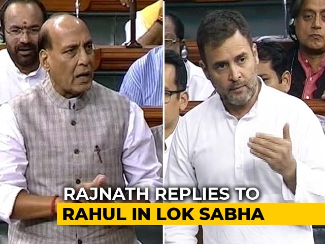 Rahul Gandhi vs Rajnath Singh In Parliament After Wayanad Farmer Suicide