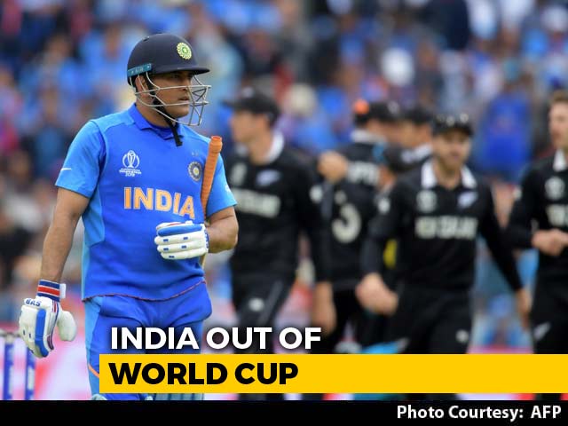 Billion Dreams End, India Exit World Cup After Losing To NZ In Semis