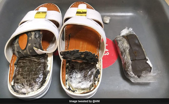 Man Arrested At Kerala's Kannur Airport With Hashish Hidden In Slippers
