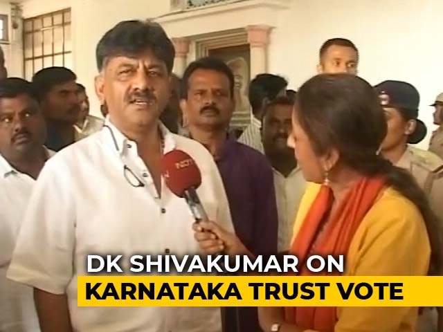 "It Will Be A Difficult Time For BS Yediyurappa": DK Shivakumar To NDTV