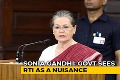 Centre "Hell Bent On Subverting RTI Act": Sonia Gandhi On Parliament Move Centre "Hell Bent On Subverting RTI Act": Sonia Gandhi On Parliament Move