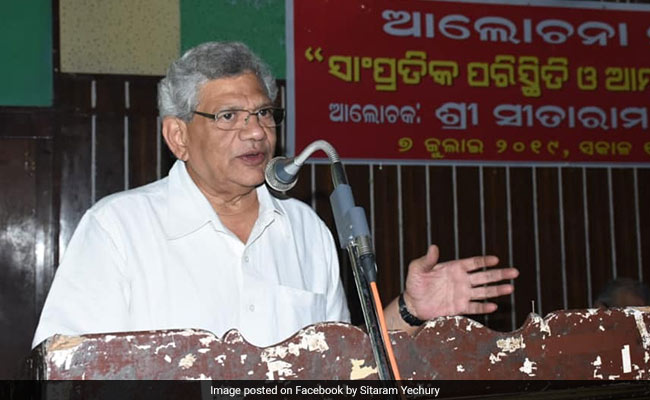 Sitaram Yechury Attacks BJP, Alleges "Brazen Horse-Trading" In Karnataka