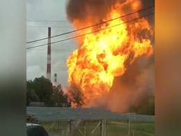 Major Fire At Power Station In Moscow Region Injures Many Major Fire At Power Station In Moscow Region Injures Many