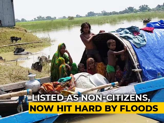 People In Assam's River Islands Miss Citizen List Hearings Due To Floods