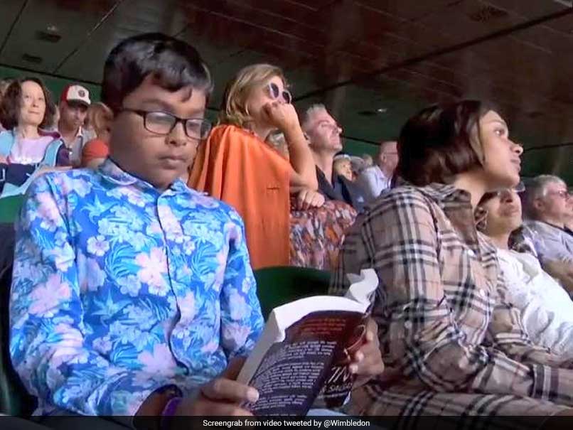 Boy Reading At Roger Federer vs Rafael Nadal Wimbledon Semi-Final Is Twitter's Newest Sensation