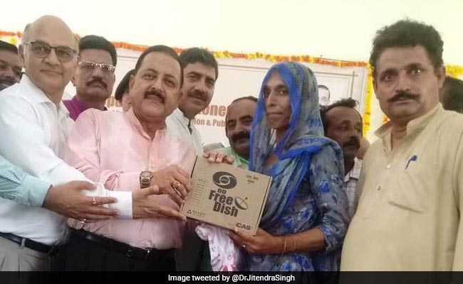 Minister Jitendra Singh Distributes Free Set-Top Boxes In J&K's Kathua