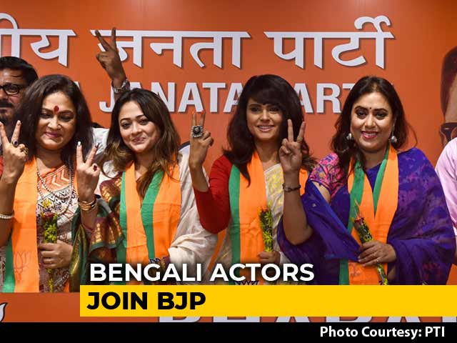 BJP's Answer To Trinamool Celeb Lawmakers? 13 Bengali TV Stars Join Party