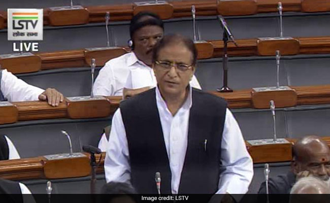 Azam Khan Apologises For Sexist Remark Against BJP Lawmaker In Parliament