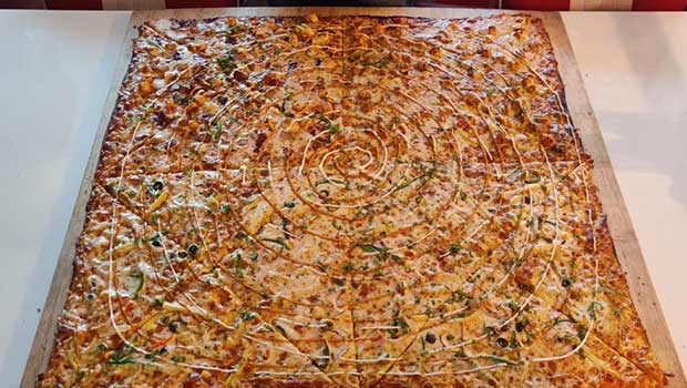 Food Challenge: Finish This 34-Inch Monster Pizza In An Hour To Win Rs 34K!