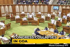 After Karnataka, Congress Meltdown In Goa. 10 Of 15 Lawmakers To Join BJP After Karnataka, Congress Meltdown In Goa. 10 Of 15 Lawmakers To Join BJP