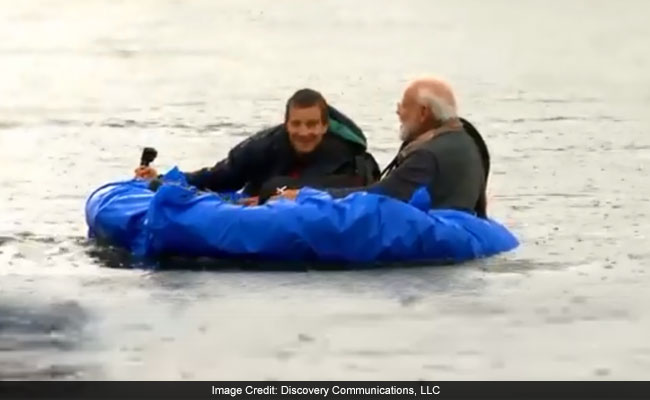 PM Modi Teams Up With Host Of Discovery's "Man vs Wild". Watch Teaser