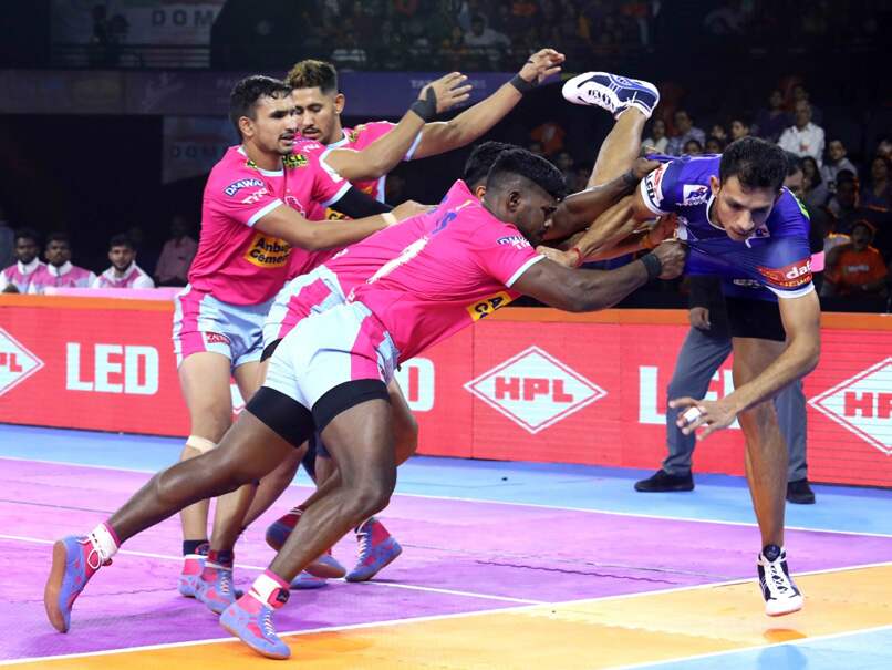 PKL 7: Jaipur Pink Panthers Script Impressive Win Over Haryana Steelers, UP Yoddha Beat U Mumba PKL 7: Jaipur Pink Panthers Script Impressive Win Over Haryana Steelers, UP Yoddha Beat U Mumba