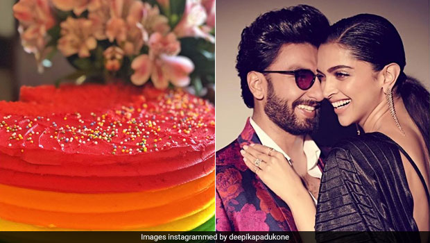 Deepika Padukone Shares Pic Of Ranveer Singh's Rainbow Birthday Cake: Fans Leave Cheeky Comments
