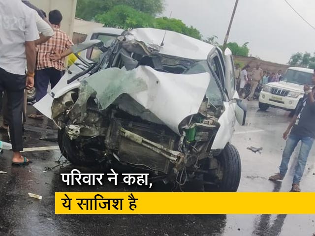 रेप पीड़िता के एक्सीडेंट के चश्मदीद ने बताया- करीब 100 की स्पीड में था ट्रक