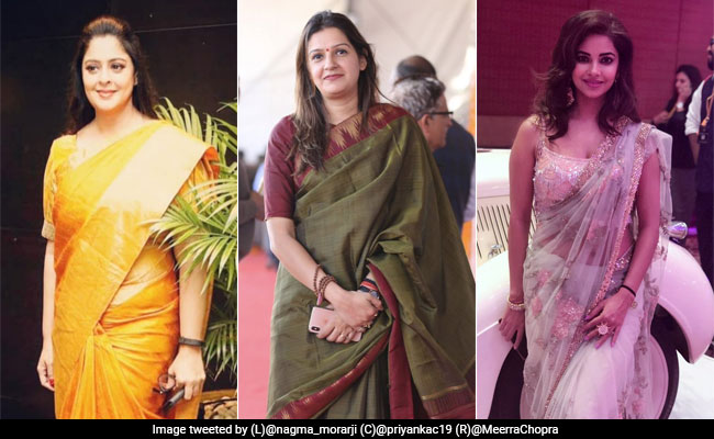 Women Are Sharing Their Favourite Pics For #SareeTwitter